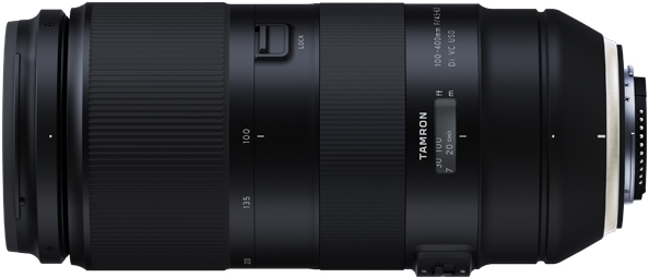 Объектив Tamron 100-400mm f/4.5-6.3 Di VC USD (A035) Canon EF, черный
